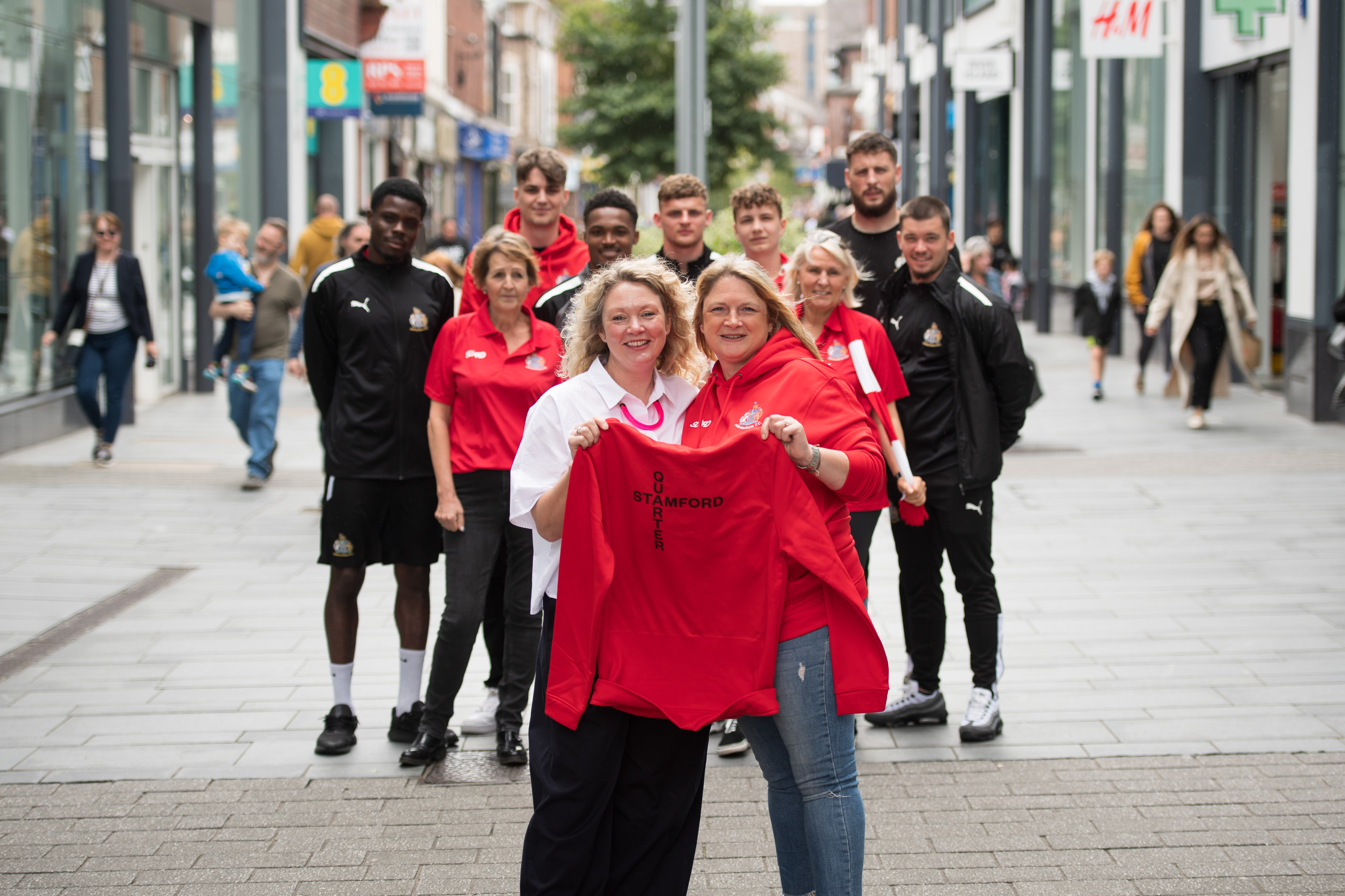 The Stamford Quarter Partners With Altrincham Football Club As First Official Shirt Sponsor For Its Volunteers