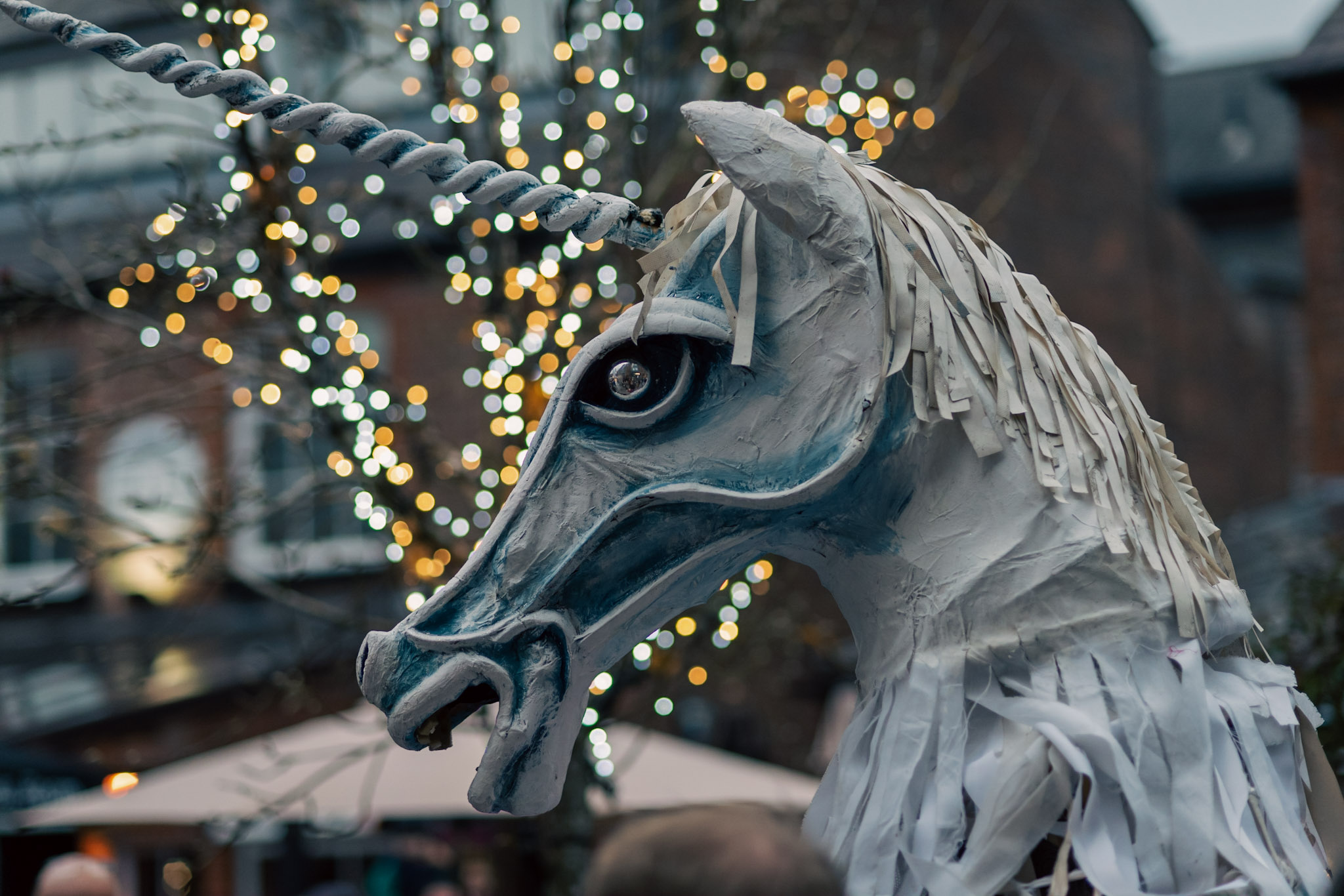 Altrincham Lantern Parade and Christmas light switch on