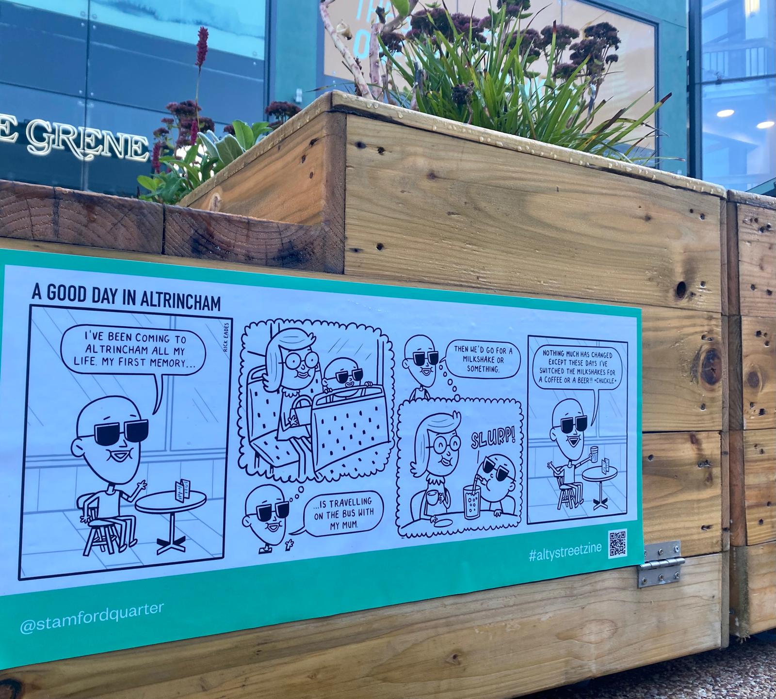 The Stamford Quarter #altystreetzine free comic book trail is now LIVE