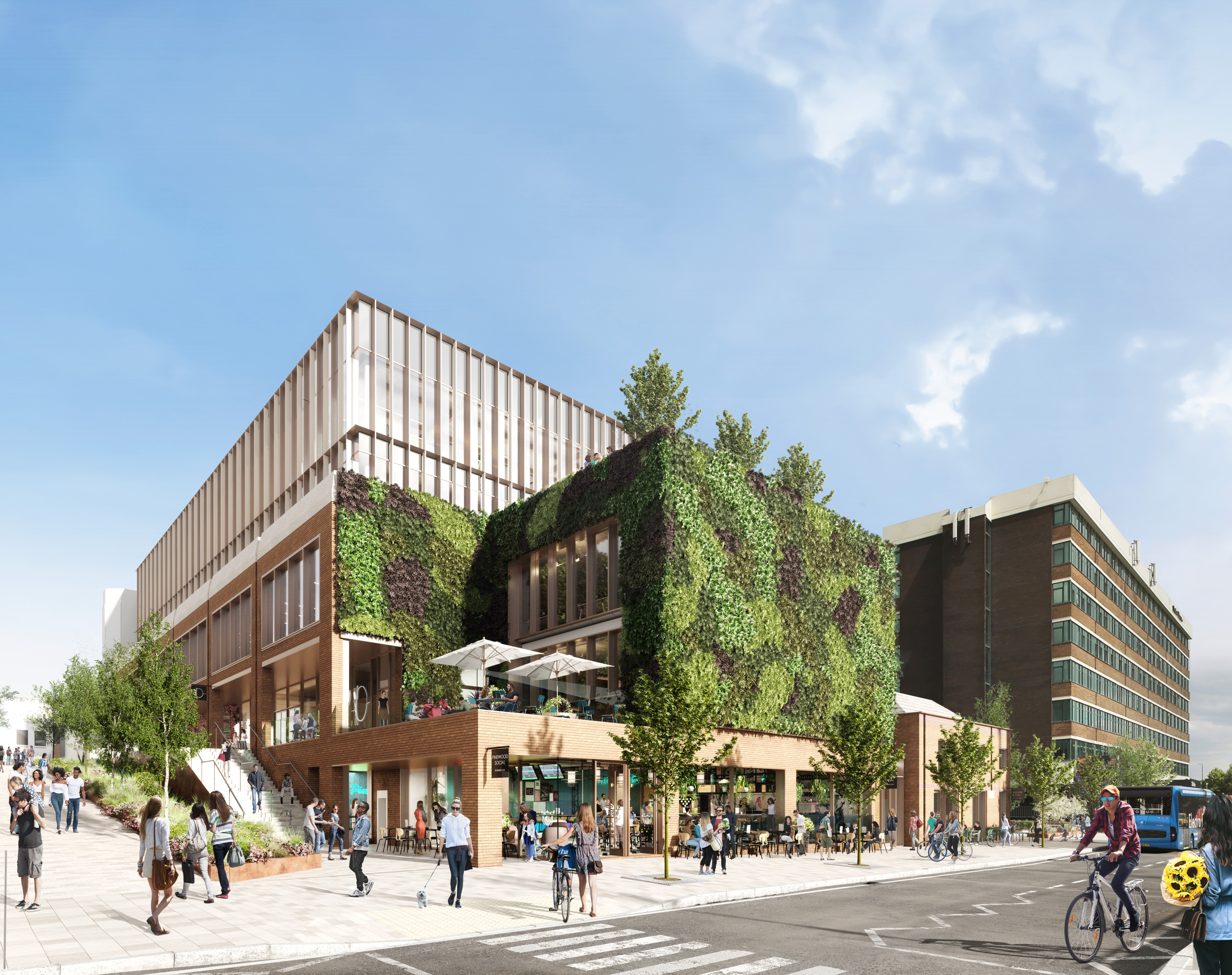 Starbucks set to open its doors in the Stamford Quarter's Foundation building