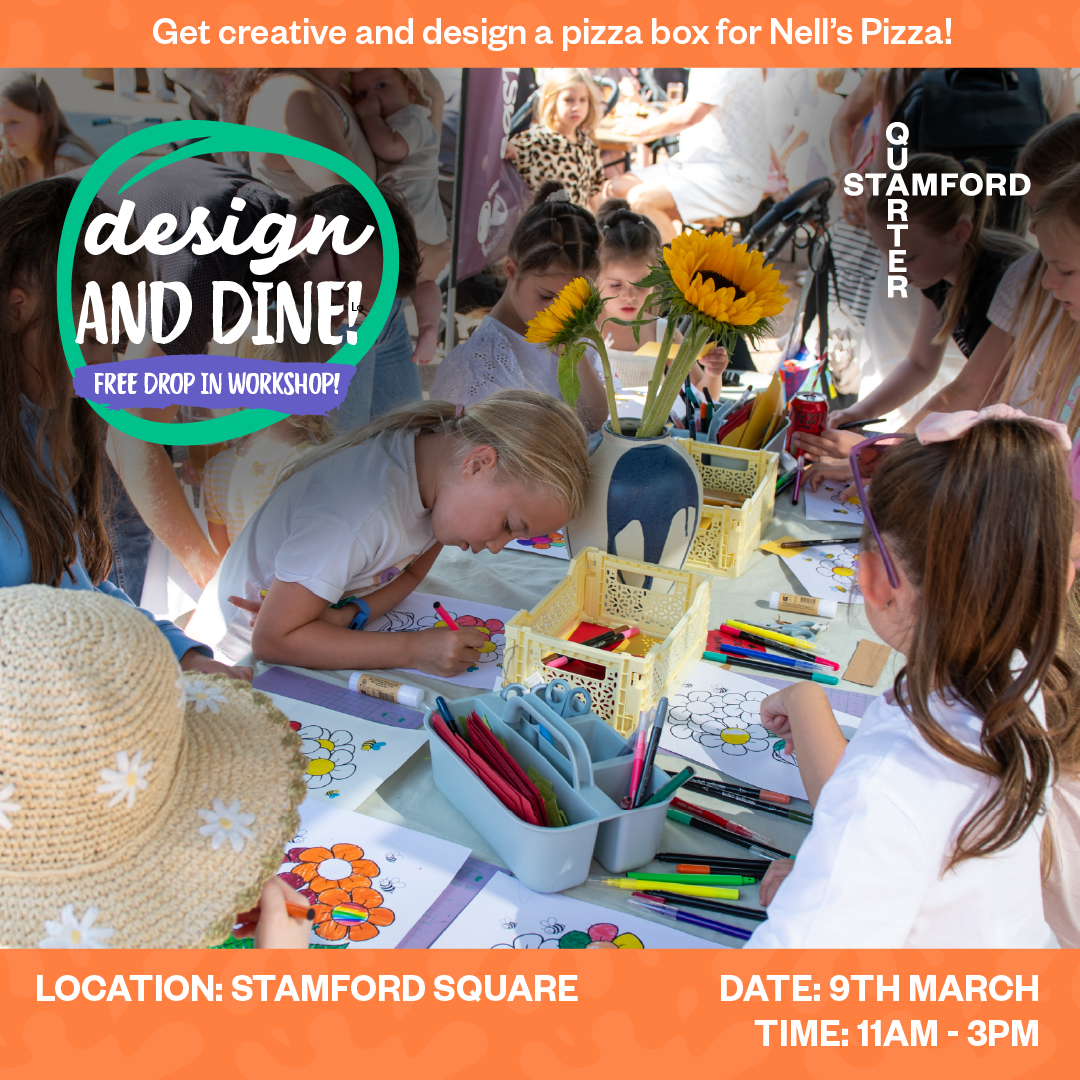 Design and Dine with Nell's and ArtVenturers | Sunday 9th March 11-3pm 
