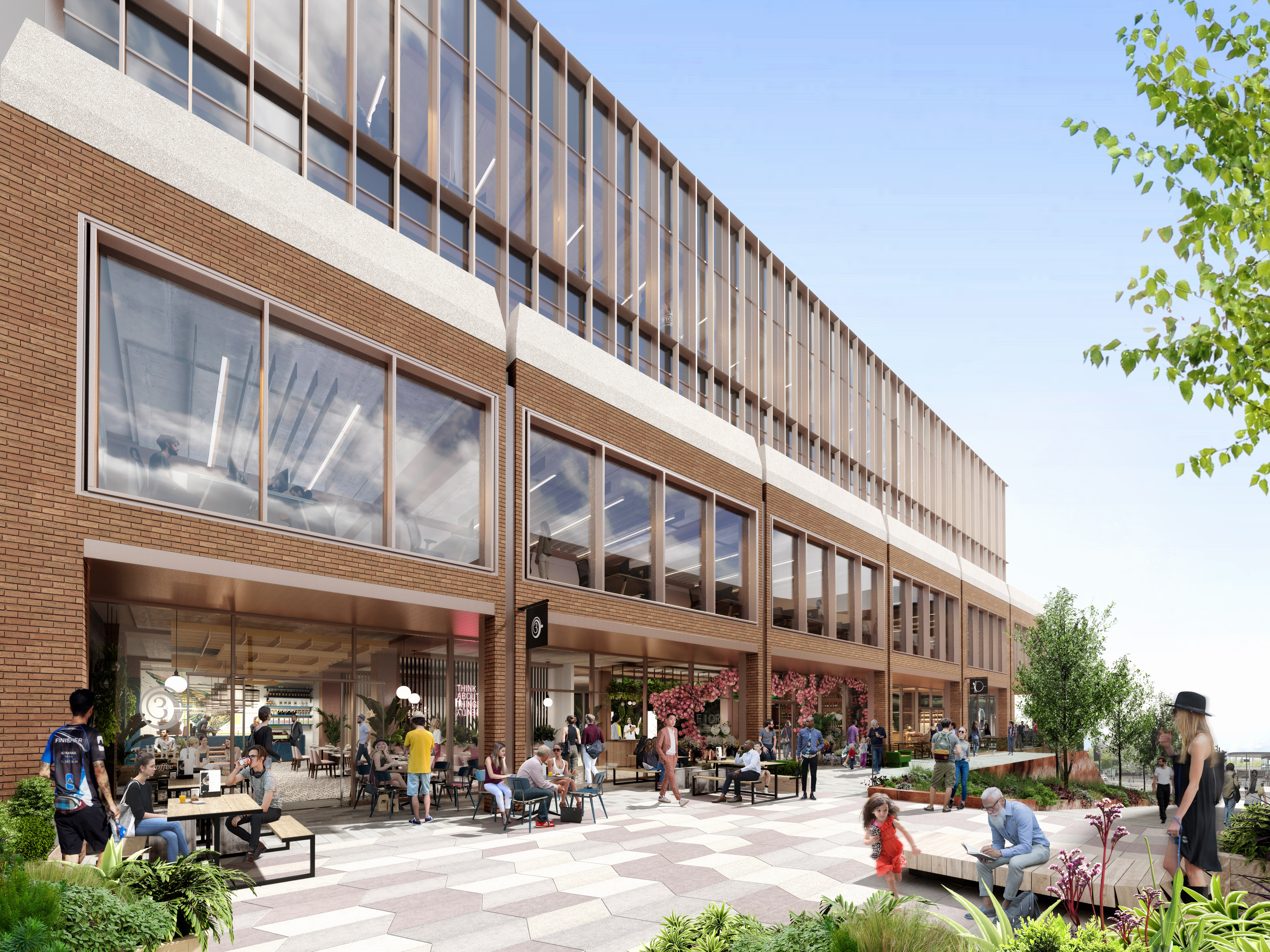 Planning approved to transform former Rackhams building into a blend of workspace, hospitality and retail